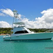 The post is one of the finest yachts docked in Sosua Beach